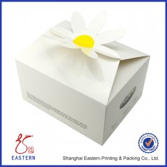 創意小花白卡包裝盒定制